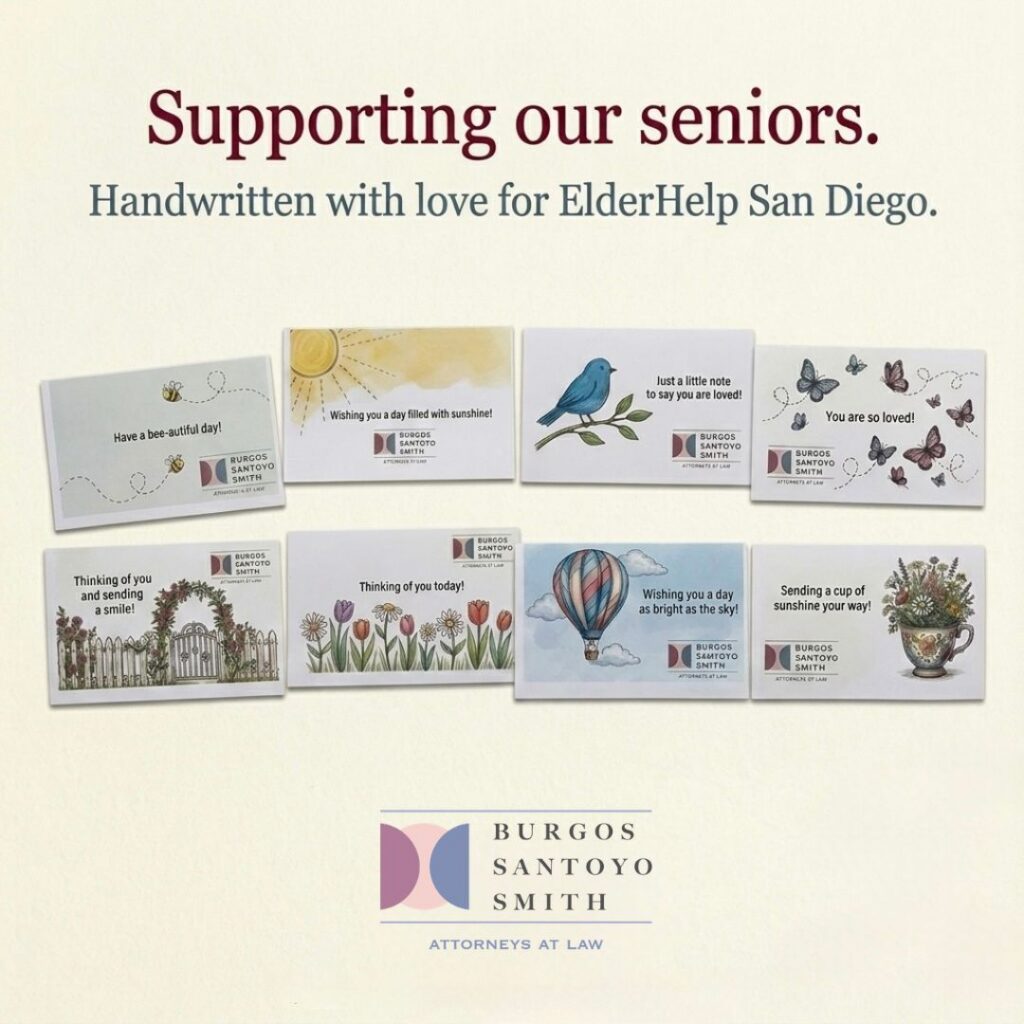 Elder Help San Diego Volunteer Burgos Santoyo Smith